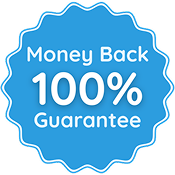 Money Back 100% guarantee