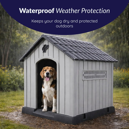 MrFluffyFriend™ - All-Weather Outdoor Dog House
