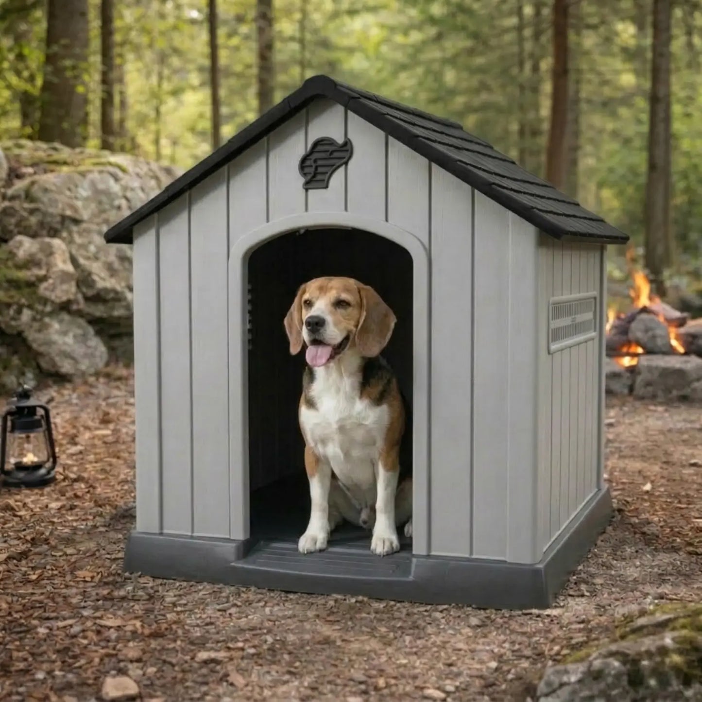 MrFluffyFriend™ - All-Weather Outdoor Dog House