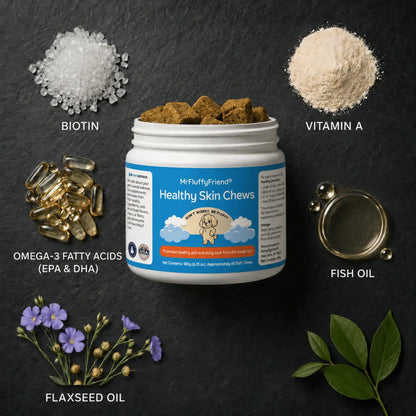 MrFluffyFriend™ - Healthy Skin Chews - Natural Omega-3 for Skin & Coat