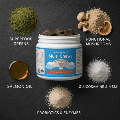 MrFluffyFriend™ - Multi Chews - Natural Daily Multivitamin for Dogs