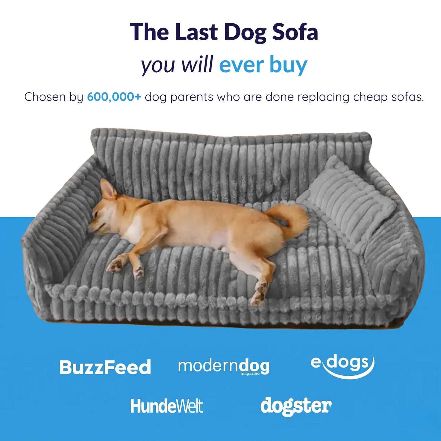 MrFluffyFriend™ - Premium Dog Sofa