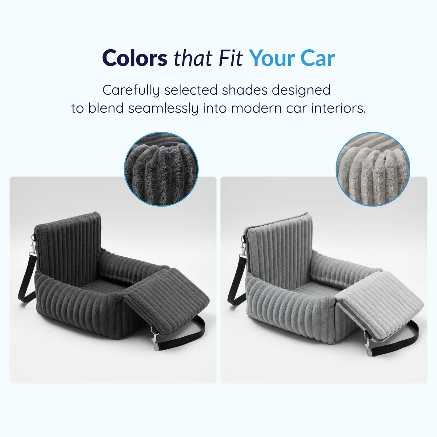 MrFluffyFriend™ - Safe & Cozy Dog Car Seat