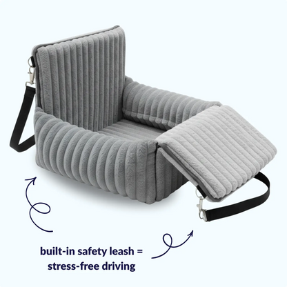 MrFluffyFriend™ - Safe & Cozy Dog Car Seat