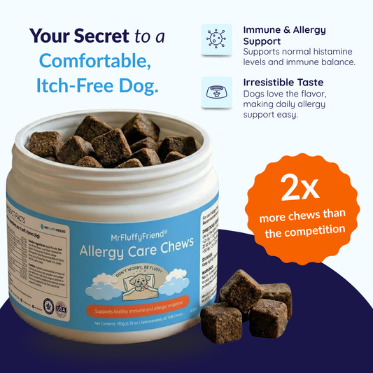 MrFluffyFriend™ - Allergy Care Chews - Natural Itch & Seasonal Allergy Support