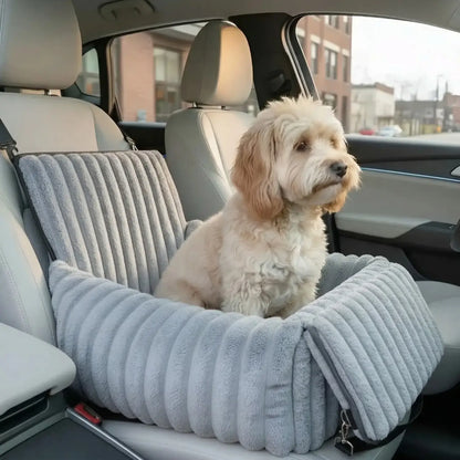 MrFluffyFriend™ - Safe & Cozy Dog Car Seat