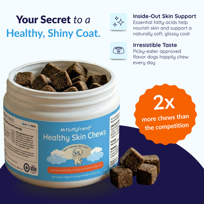 MrFluffyFriend™ - Healthy Skin Chews - Natural Omega-3 for Skin & Coat