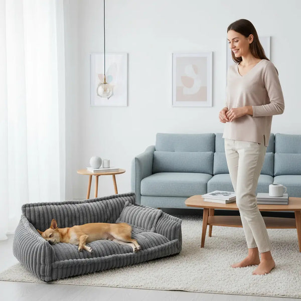 The dog sofa so beautiful, guests ask where you got it