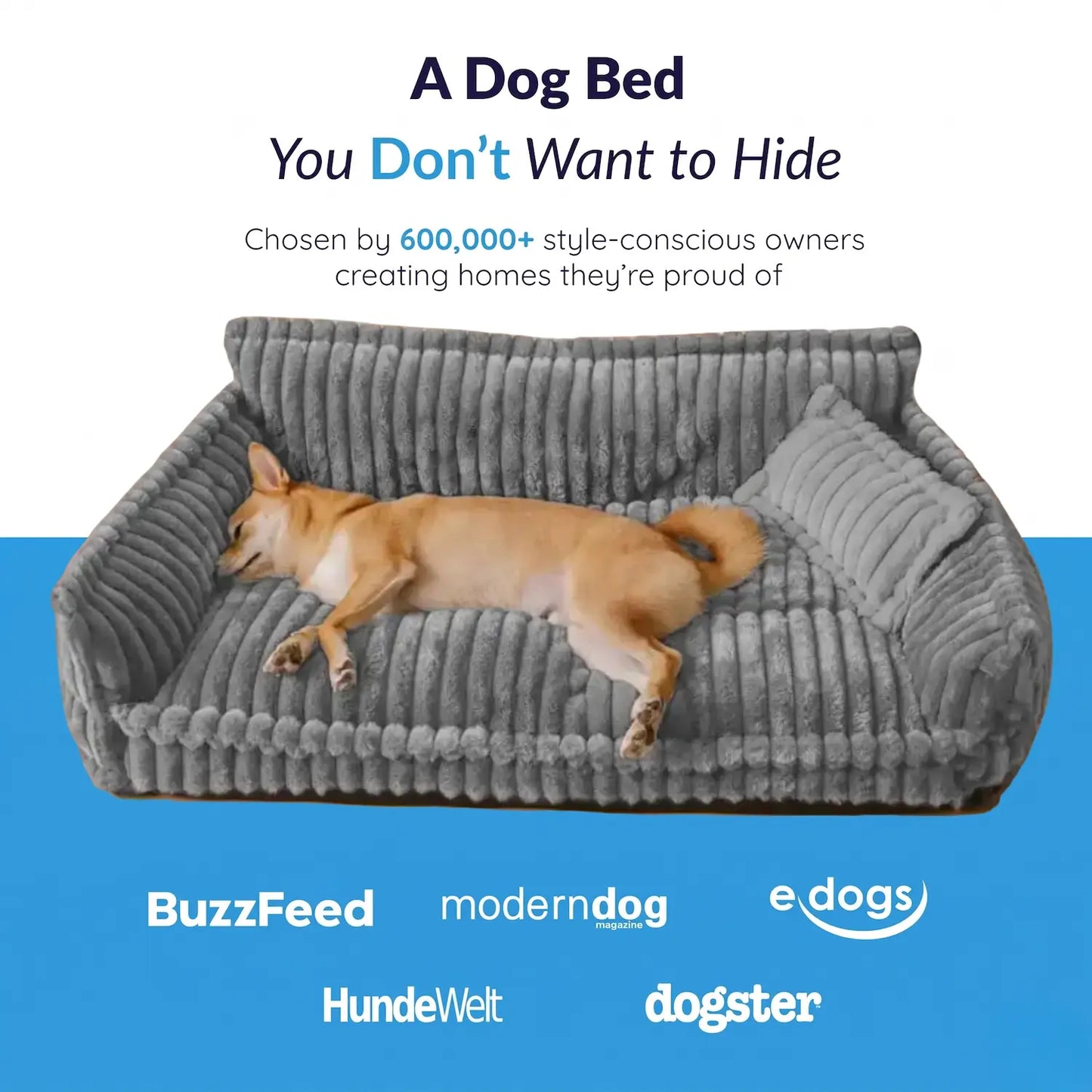 MrFluffyFriend™ - Luxury Orthopedic Dog Sofa