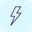 Lightning bolt icon